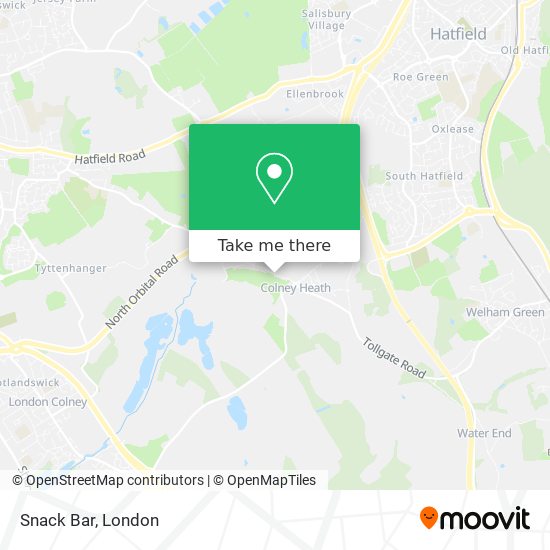 Snack Bar map