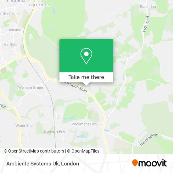 Ambiente Systems Uk map