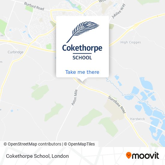 Cokethorpe School map