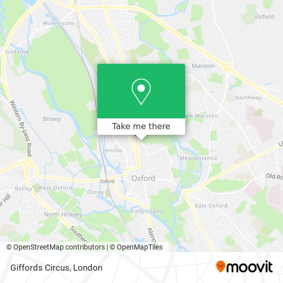 Giffords Circus map