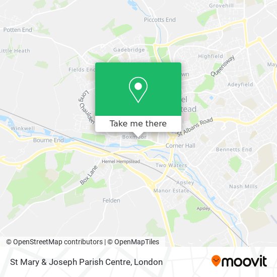 St Mary & Joseph Parish Centre map