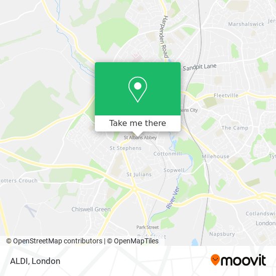 ALDI map