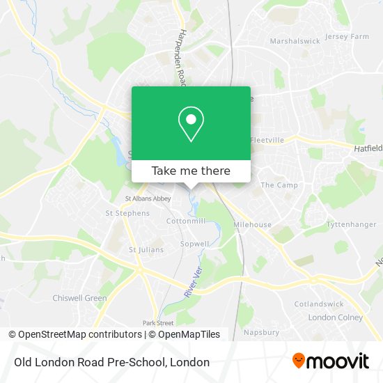Old London Road Pre-School map