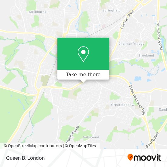 Queen B map