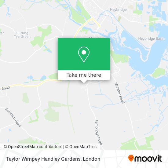 Taylor Wimpey Handley Gardens map