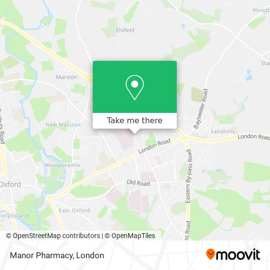 Manor Pharmacy map