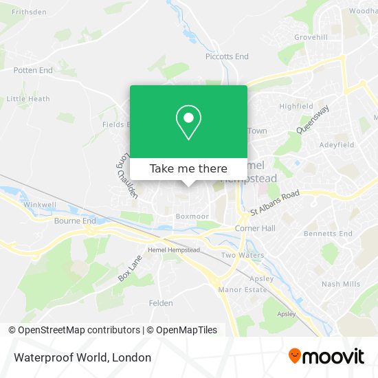 Waterproof World map