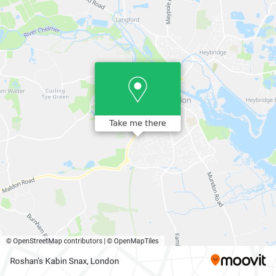 Roshan's Kabin Snax map
