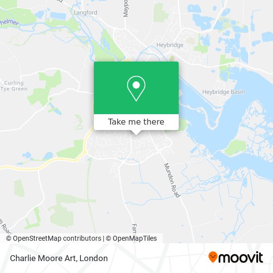 Charlie Moore Art map
