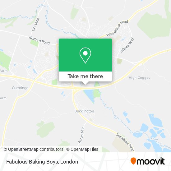 Fabulous Baking Boys map
