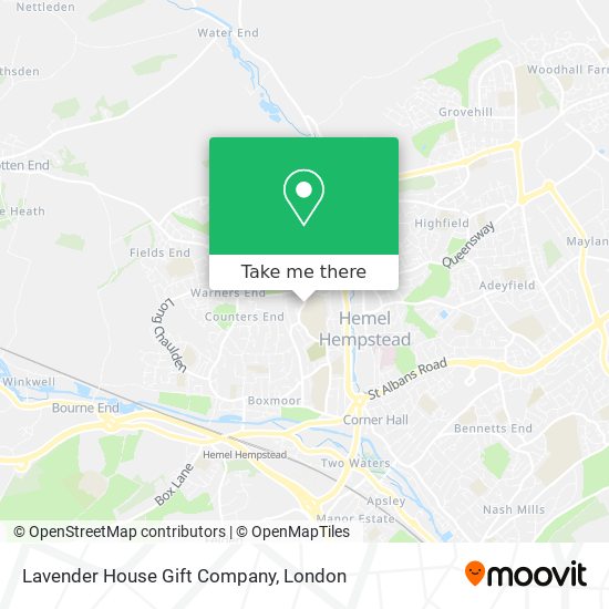 Lavender House Gift Company map