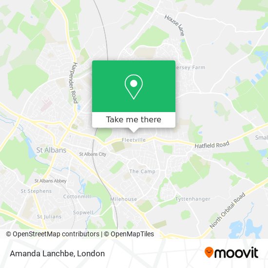 Amanda Lanchbe map