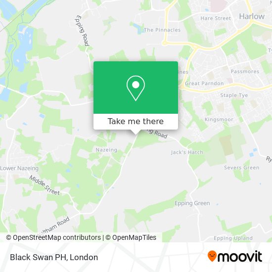Black Swan PH map