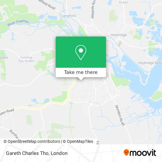 Gareth Charles Tho map