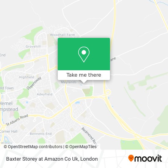 Baxter Storey at Amazon Co Uk map