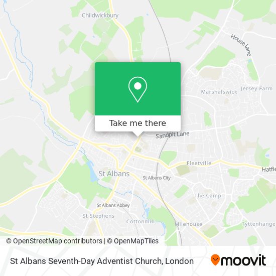 St Albans Seventh-Day Adventist Church map