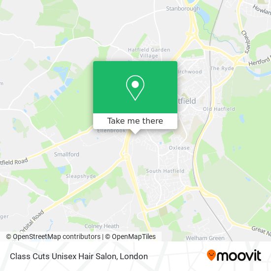 Class Cuts Unisex Hair Salon map