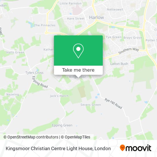 Kingsmoor Christian Centre Light House map