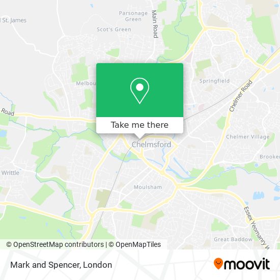 Mark and Spencer map