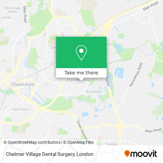 Chelmer Village Dental Surgery map