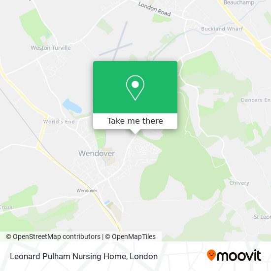 Leonard Pulham Nursing Home map