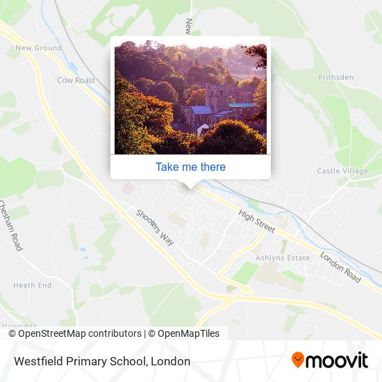 Westfield Primary School map