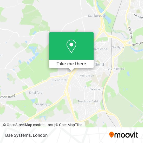 Bae Systems map