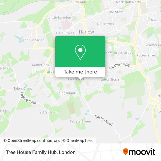 Tree House Family Hub map