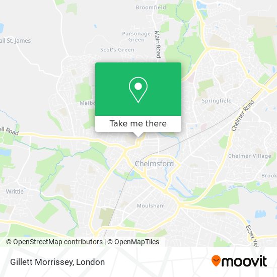 Gillett Morrissey map