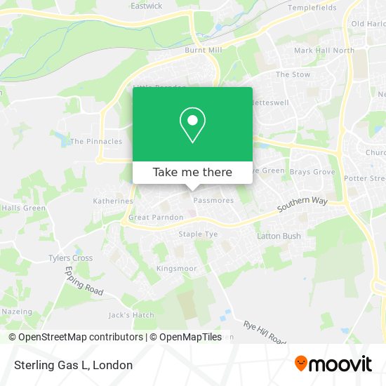 Sterling Gas L map