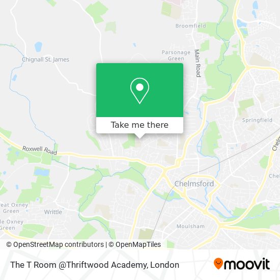 The T Room @Thriftwood Academy map