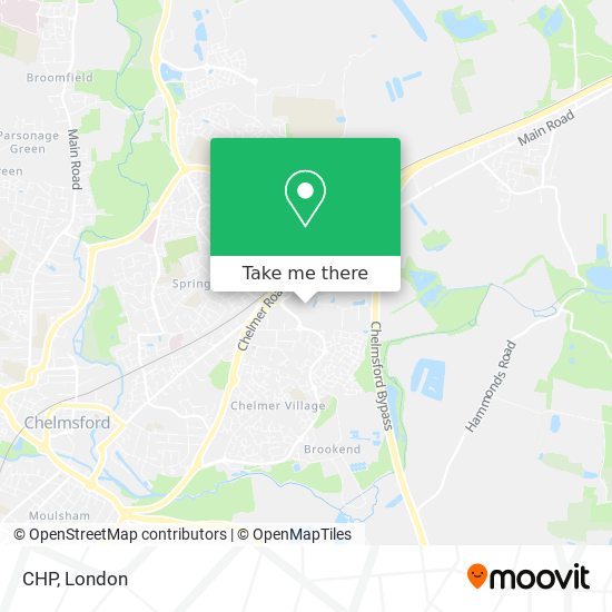 CHP map