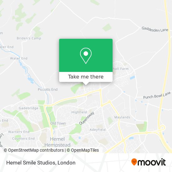 Hemel Smile Studios map