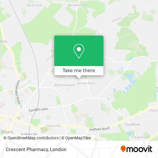 Crescent Pharmacy map