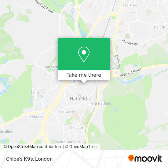 Chloe's K9s map