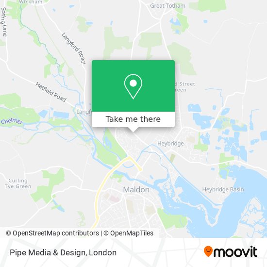 Pipe Media & Design map