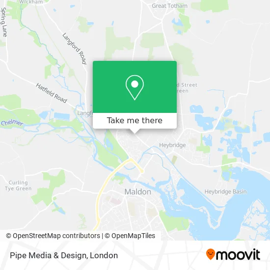 Pipe Media & Design map