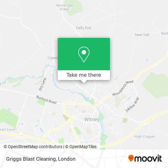 Griggs Blast Cleaning map