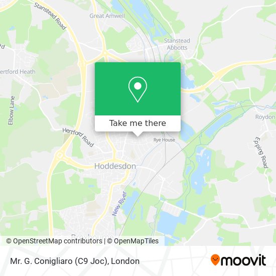 Mr. G. Conigliaro (C9 Joc) map