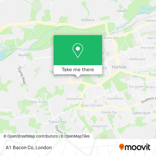 A1 Bacon Co map