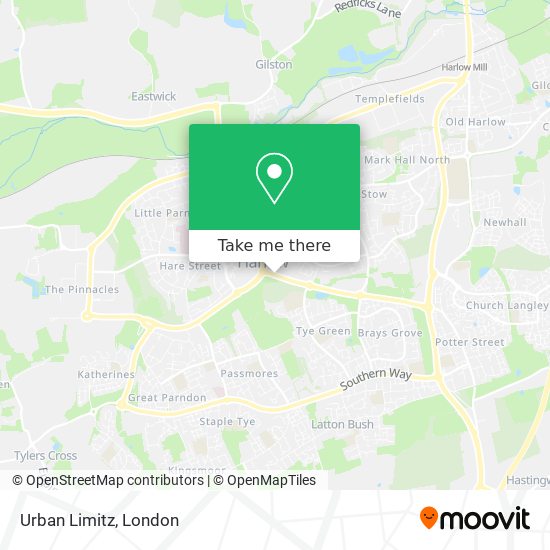 Urban Limitz map