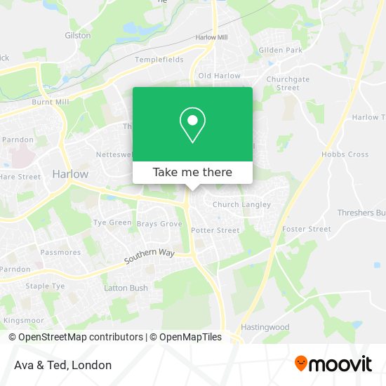 Ava & Ted map