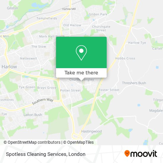 Spotless Cleaning Services map