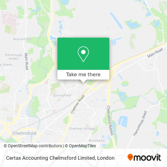 Certax Accounting Chelmsford Limited map