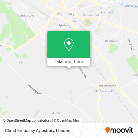 Christ Embassy Aylesbury map
