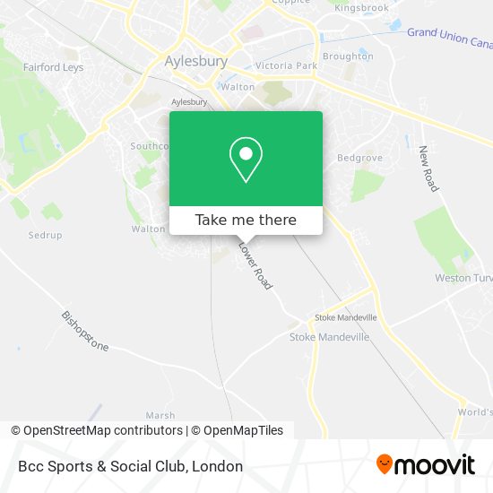 Bcc Sports & Social Club map