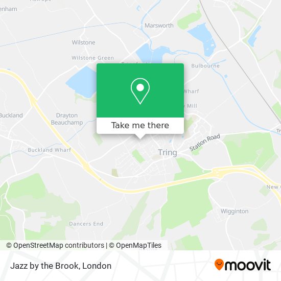 Jazz by the Brook map