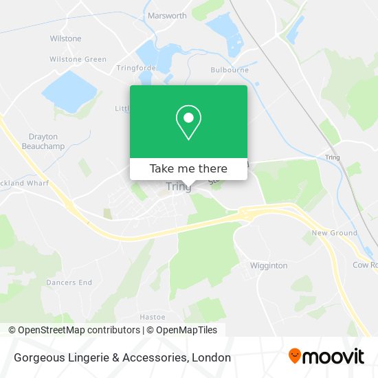 Gorgeous Lingerie & Accessories map
