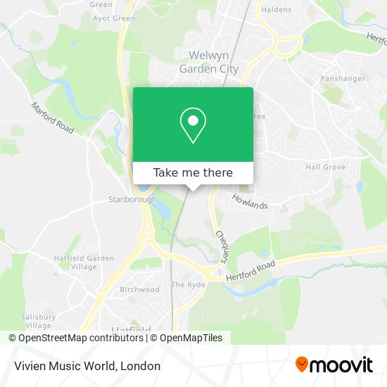 Vivien Music World map