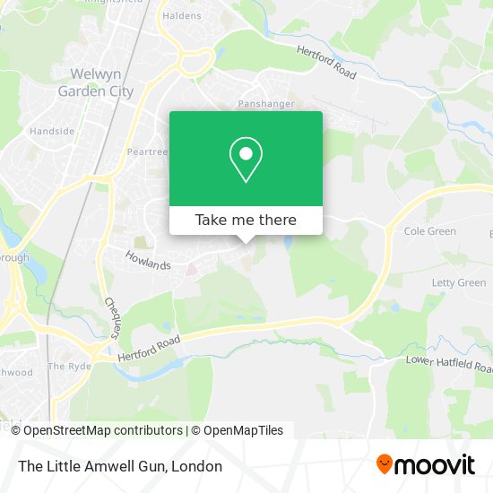 The Little Amwell Gun map